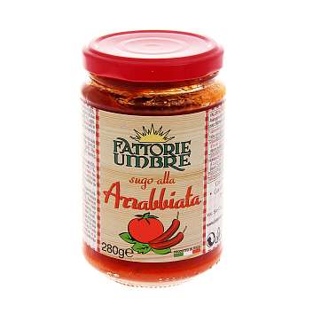 Соус томатный "араббьята" (алла Аррабьята), FATTORIE UMBRE, 0,28 кг