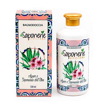 Гель для душа "Агава и мыльнянка с Этны"