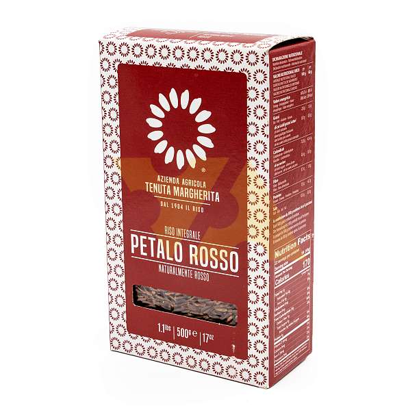 Рис из неочищенного красного зерна, TENUTA MARGHERITA, 0,500 кг (вак/уп кр/кор)  Tenuta Margherita Италия
