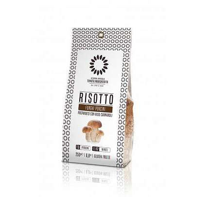 Ризотто с белыми грибами, TENUTA MARGHERITA, 0,25 кг  Tenuta Margherita Италия