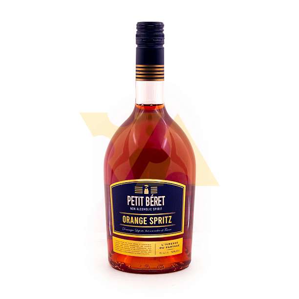 Ликер Апельсиновый Шпритц безалкогольный ORANGE SPRITZ, LE PETIT BERET, 0,74 л (ст/бут)  Le Petit Béret Франция