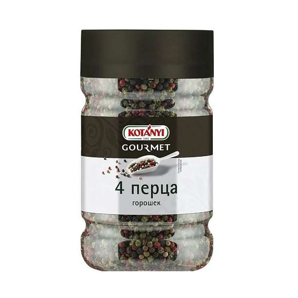 Смесь 4 перца горошком, KOTANYI, 1,2 л/0,57 кг  KOTANYI Австрия