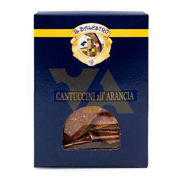 Кантуччини с апельсином IL BALESTRO, 0,200 кг (карт/кор)  Le Logge Италия