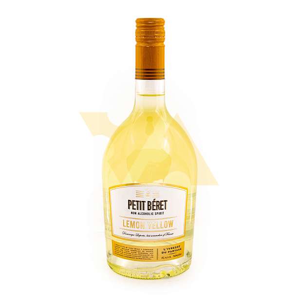 Ликер Лимончело безалкогольный LEMON YELLOW, LE PETIT BERET, 0,74 л (ст/бут)  Le Petit Béret Франция