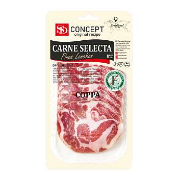 Шейка сыровяленая (коппа) SD, нарезка, выдержка от 4 мес., 0,050 кг