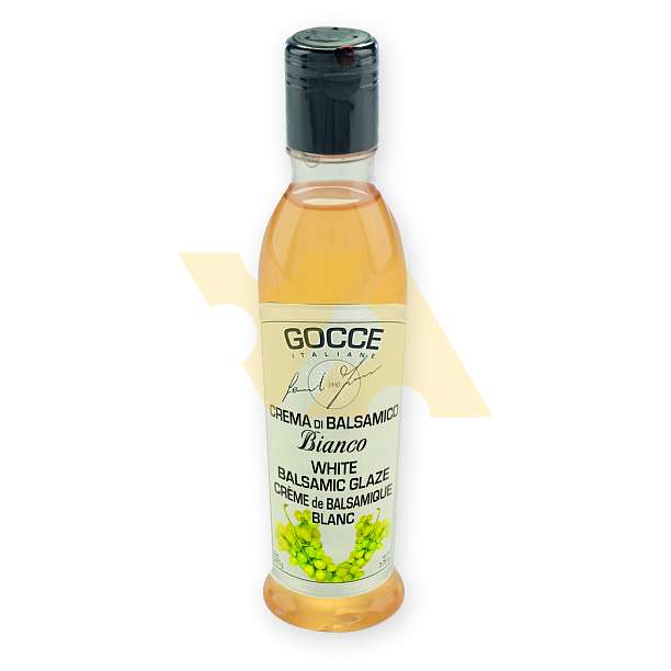 Соус-крем бальзамический белый, K0912, GOCCE, 0,22 кг (пл/б)  Acetaia Leonardi Италия
