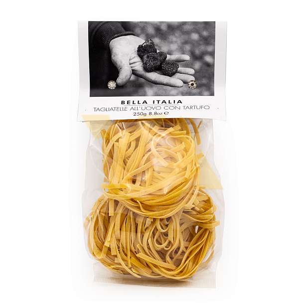 Тальятелле яичные с трюфелем, паста из твердых сортов пшеницы, BELLA ITALIA, 0,25 кг (пл/пак)  Antico Pastificio Umbro S.r.l. Италия