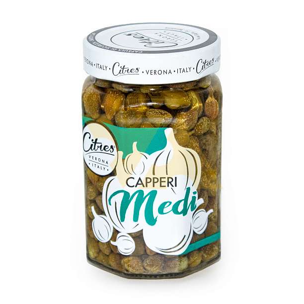 Каперсы средние в уксусе, CITRES, 0,290 кг/0,160 кг (ст/б)  Citres Италия