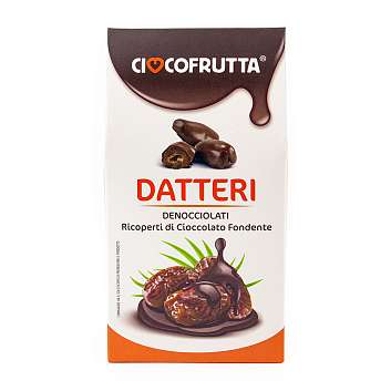 Финики без косточек в темном шоколаде, CIOCCOFRUTTA, 0,150 кг (карт/кор)