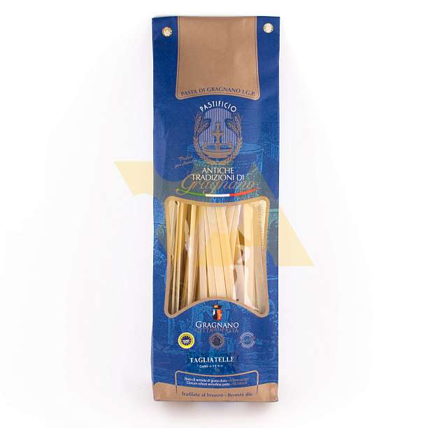 Тальятелле, паста из твердых сортов пшеницы из Граньяно IGP, ANTICHE TRADIZIONI DI GRAGNANO, 0,5 кг 0.5 кг. Antiche Tradizioni di Gragnano Италия