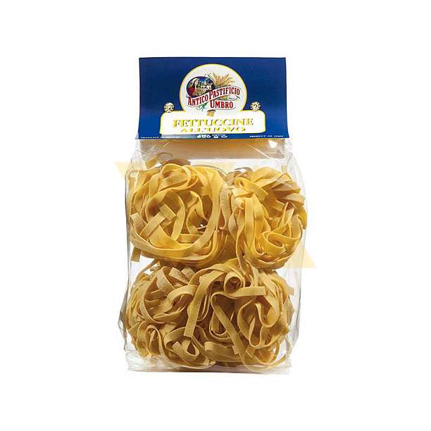 Феттуччине с яйцом, паста из твердых сортов пшеницы, UMBRO, 0,5 кг  Antico Pastificio Umbro S.r.l. Италия