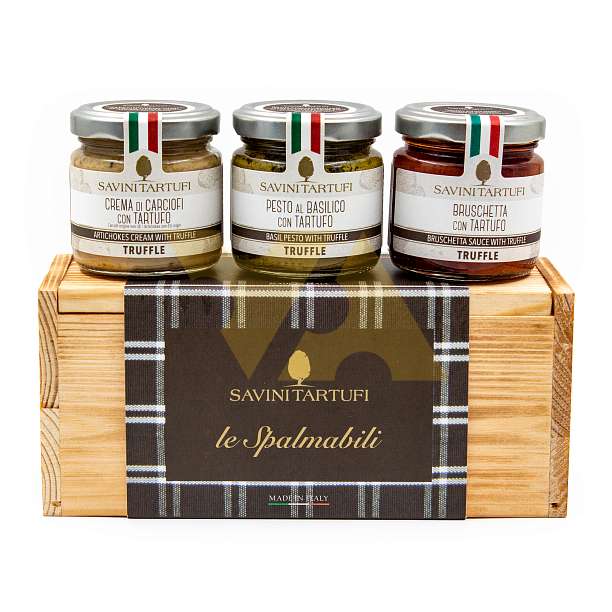 Набор соусов LE SPALMABILI (артишоки, песто, брускетта), SAVINI TARTUFI  SAVINI TARTUFI Италия