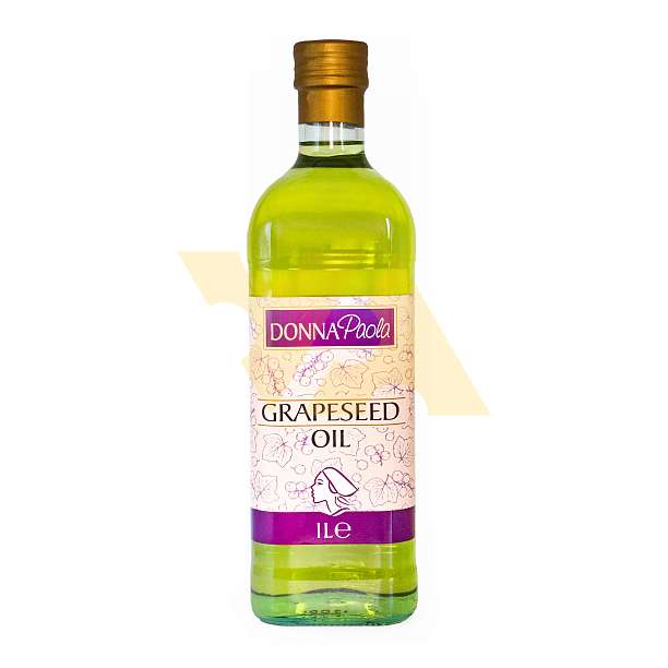 Масло из виноградных косточек рафинированное т.м. DONNA PAOLA, BASSO, 1 л (ст/бут)  Basso fedele figli srl Италия