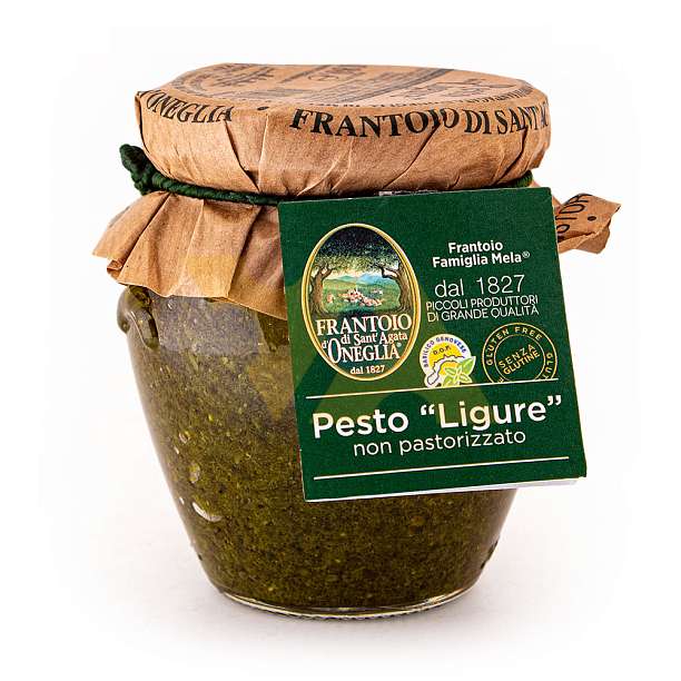 Соус Песто Лигурийский, SANTAGATA, 0,18 кг (ст/б)  Frantoio di Sant'Agata d'Oneglia Италия