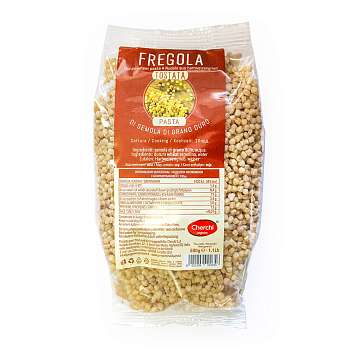Фрегола по-сардински обжаренная, паста из твердых сортов пшеницы, CHERCHI, 0,500 кг