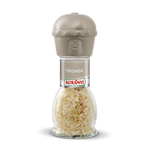 Чеснок, мельница, KOTANYI, 48 гр (ст/б)  KOTANYI Австрия