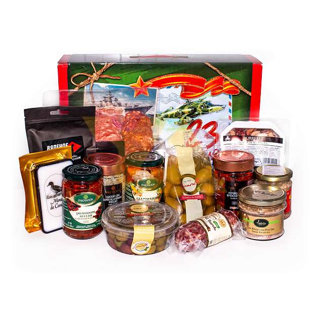 Подарок мужчине к 23 февраля Антипасто Гурмэ (закусочный)