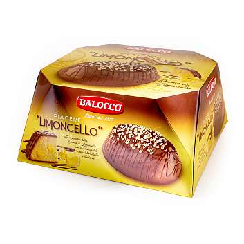 Панеттоне PIACERE "LIMONCELLO", кекс рождественский из Милана, BALOCCO, 0,75 кг (карт/кор)