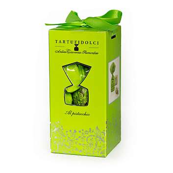 Конфеты Трюфель Фисташки TARTUFIDOLCI, ANTICA TORRONERIA PIEMONTESE, 0,160 кг (карт/кор)