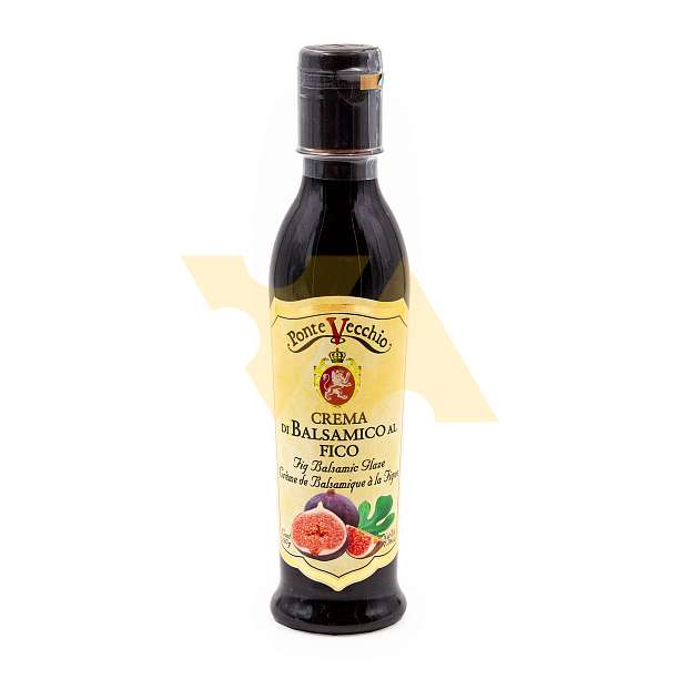Соус-крем бальзамический с инжиром, PNT0902, PONTE VECCHIO, 0,220 л (пл/бут)  Acetaia Leonardi Италия