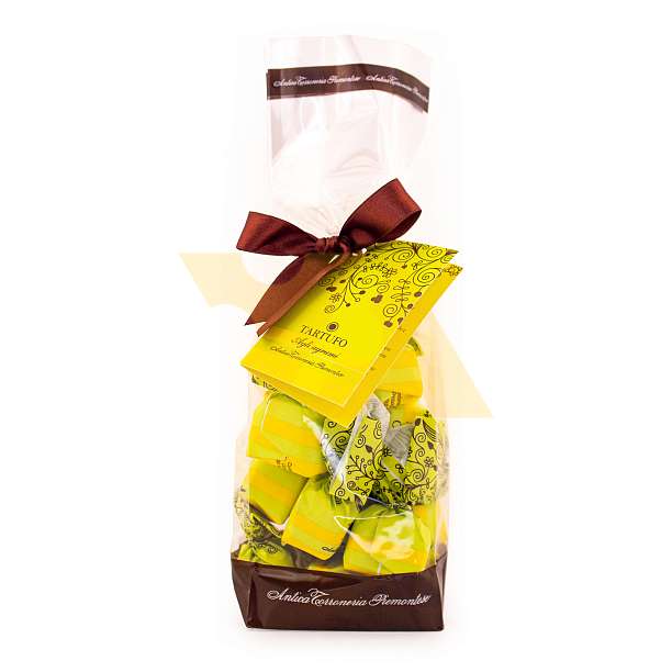 Конфеты 0131 Трюфели со вкусом цитрусовых фруктов, ANTICA TORRONERIA PIEMONTESE, 0,200 кг (пл/пак)  Antica Torroneria Piemontese Италия