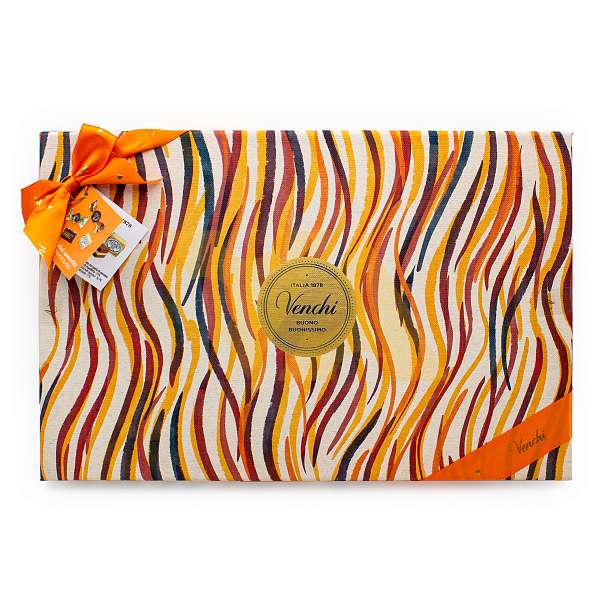 Ассорти шоколаданых конфет, 4 вида, VENCHI, 0,230 кг (подарочная карт/кор, коллекция Мурано)  Venchi Италия