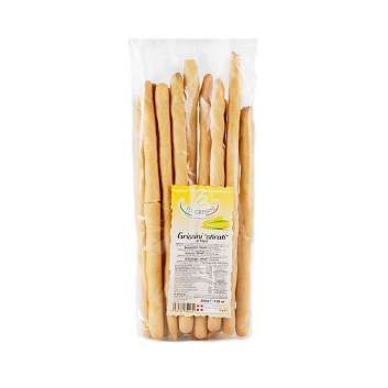 Гриссинотти из кукурузной муки, хлебные палочки толстые, TD GRISSINI, 0,2 кг