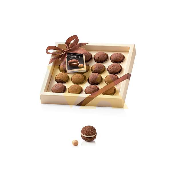 Печенье I BACI DI DAMA с какао с начинкой из белого шоколада, т.м. ANTICA TORRONERIA PIEMONTESE, 0,180 кг (карт/кор)  Antica Torroneria Piemontese Италия