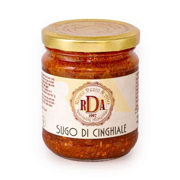 Соус (рагу) из кабана 40%, RDA, 0,180 кг (ст/б)  RDA S.r.l. Италия