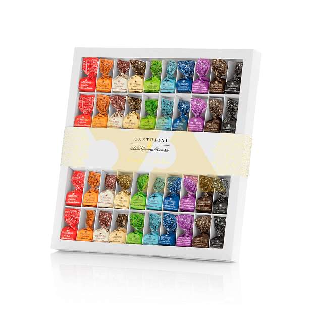 Ассорти Трюфелей RAINBOW COLLECTION, 10 видов, ANTICA TORRONERIA PIEMONTESE, 0,350 кг (карт/кор)  Antica Torroneria Piemontese Италия