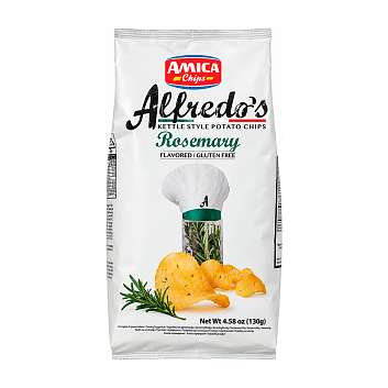 Чипсы картофельные со вкусом розмарина ALFREDO\'S, AMICA CHIPS, 0,130 кг