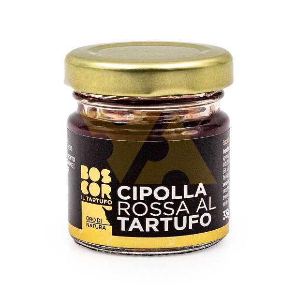 Соус сладкий из красного лука с черным трюфелем, BOSCOR, CALUGI, 0,035 гр (ст/б)  BOSCOR, CALUGI Италия