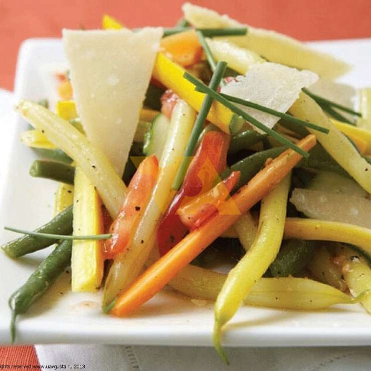 Салат из фасоли