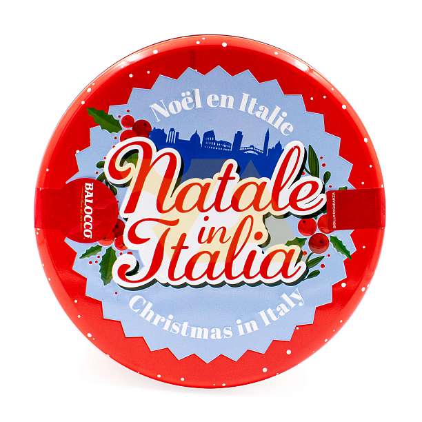 Панеттоне с изюмом и цукатами, рождественский кекс из Милана, BALOCCO, 0,75 кг (жест/кор) 0.75 кг. Balocco Италия