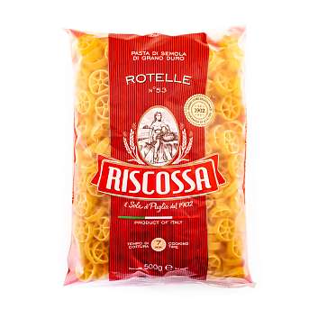 Ротелле №53, паста из твердых сортов пшеницы, RISCOSSA, 0,5 кг
