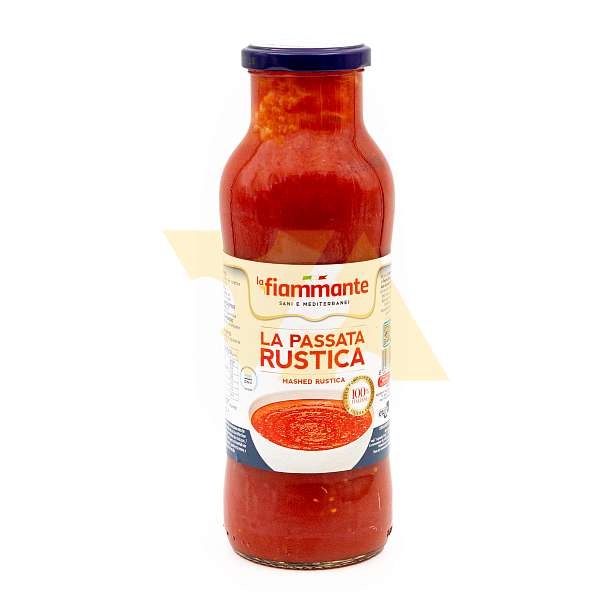 Томаты протертые по-крестьянски Пассата Рустика LA FIAMMANTE, ICAB, 0,68 кг/0,72 л (ст/б)  La Fiammante Италия