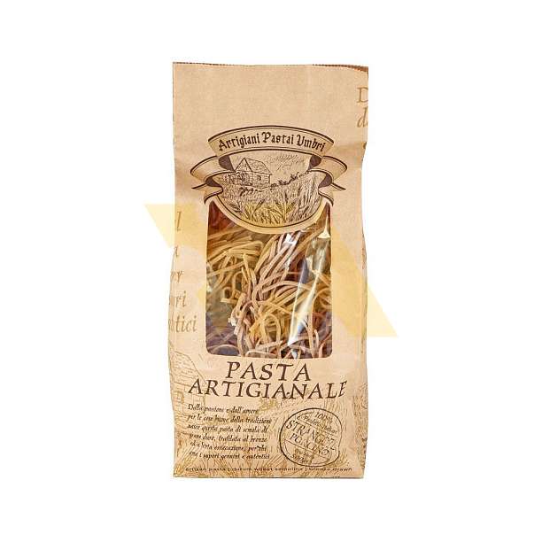 Странгоцци с белыми грибами ручной работы, Artigiani Pastai Umbri, 0,5 кг (бум/упак)  Antico Pastificio Umbro S.r.l. Италия