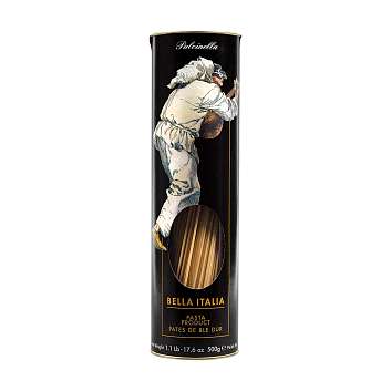 Спагетти PULCINELLA COMEDIA DELL\'ARTE, паста в подарочной тубе, UMBRO, 0,5 кг