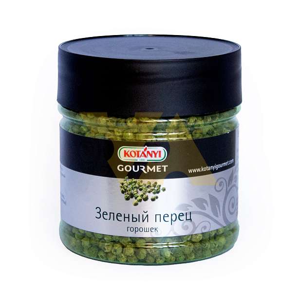 Зеленый перец горошек, KOTANYI, 0,110 кг/0,400 мл (пл/б)  KOTANYI Австрия