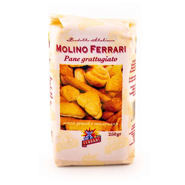 Сухари панировочные, MOLINO FERRARI, 0,250 кг  MOLINO FERRARI Италия