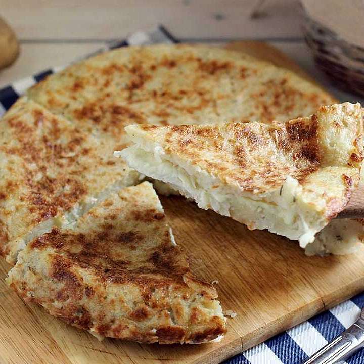 Картофельная пицца