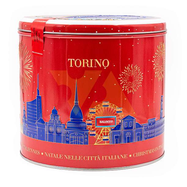 Пандоро, рождественский кекс из Вероны, BALOCCO, 0,75 кг (жест/кор)  Balocco Италия