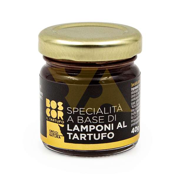 Соус из малины с черным трюфелем BOSCOR, CALUGI, 0,040 кг (ст/б)  BOSCOR, CALUGI Италия