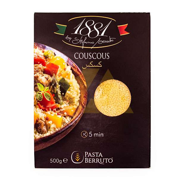 Кус кус, паста из твердых сортов пшеницы, BERRUTO, 0,500 кг  Pasta Berruto Италия