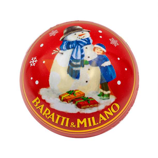 Пралине Кремино классико в Новогоднем шаре, 4787, BARATTI&MILANO, 0,042 кг (жест/кор)  Baratti & Milano Италия