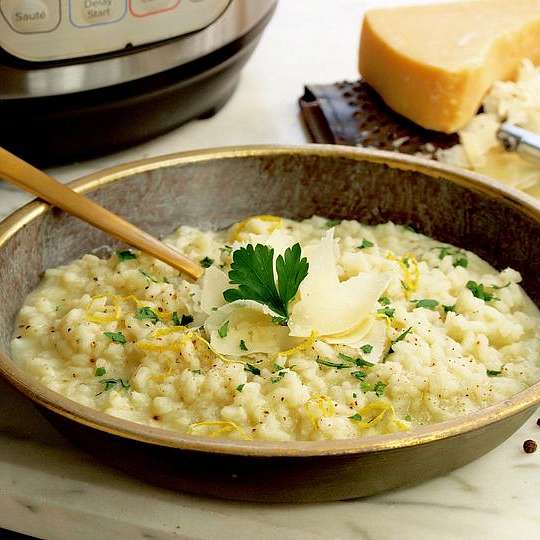 Ризотто с пармезаном