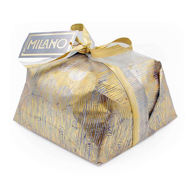 Панеттоне Миланский с изюмом и цукатами, FLAMIGNI, 1 кг (бумажная упаковка)  Flamigni S.r.L. Италия