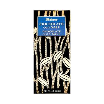 Шоколад молочный с солью 3176, 32% какао, STAINER, 0,05 кг (карт/кор)