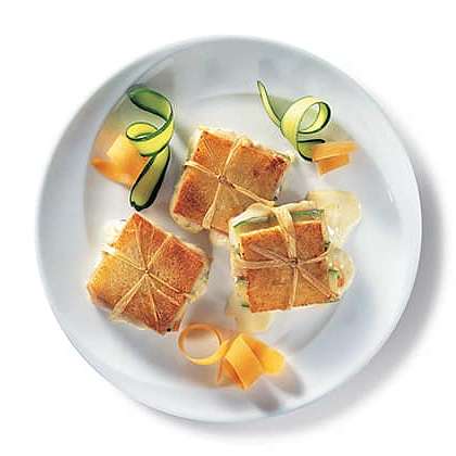 Жареные тосты с Пармской ветчиной