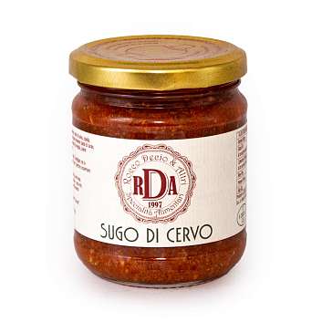 Соус (рагу)  из оленины 43%, RDA, 0,180 кг (ст/б)